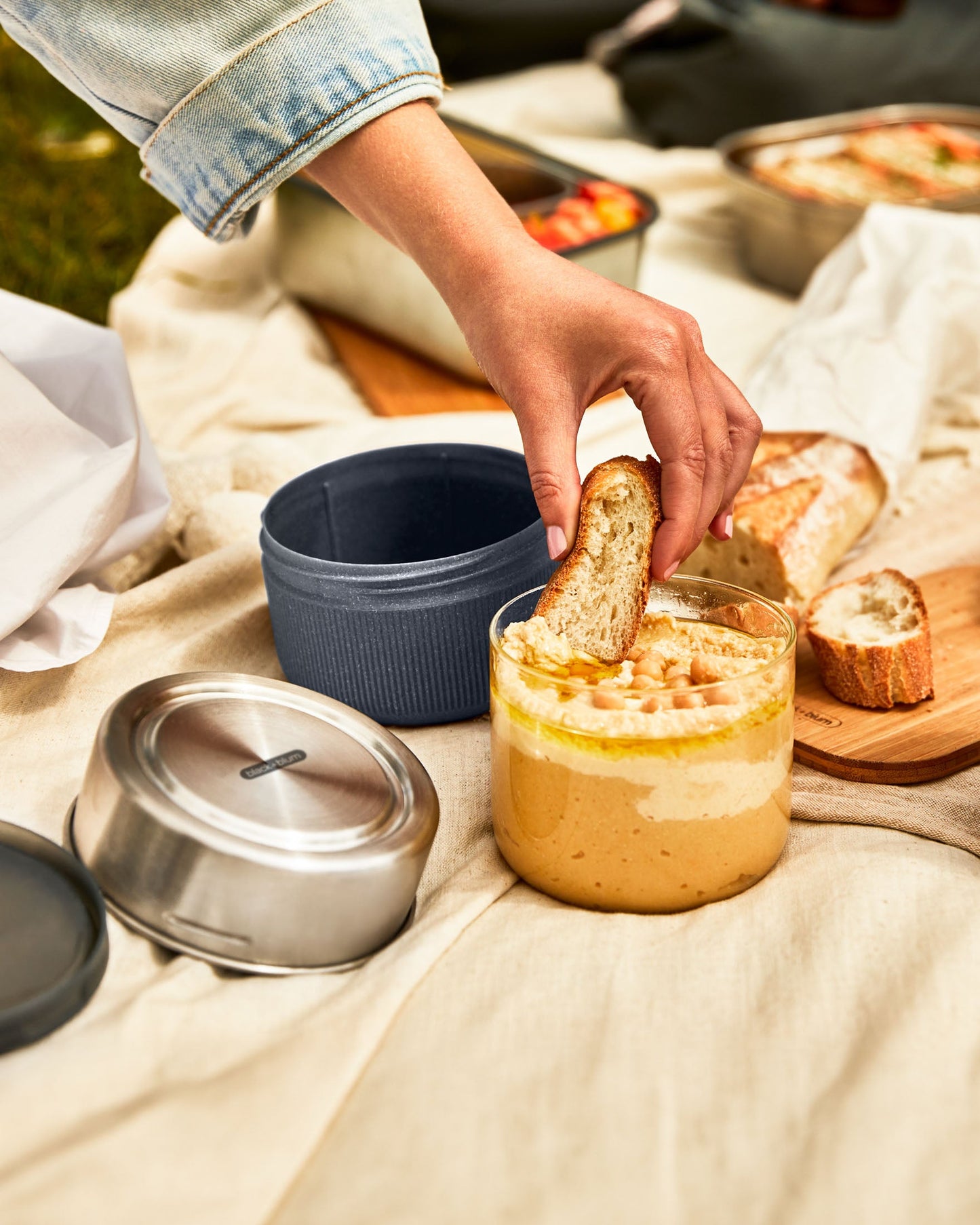 LUNCH-POT AUS GLAS, MITTEL