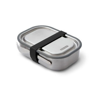 LUNCHBOX AUS EDELSTAHL, GROß - Lunch Box - Black-Blum DE