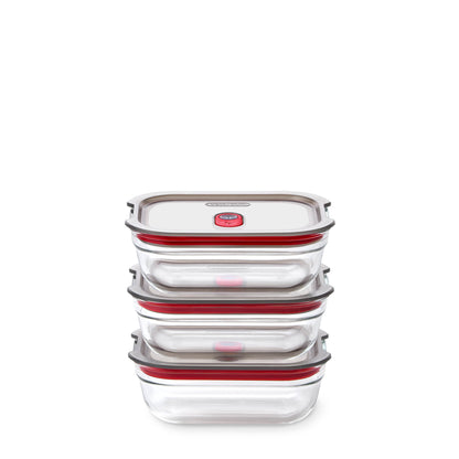 BLACK+BLUM | Multifunktionsdose, GLAS, 3er Sets - Multifunktionsdose - Black-Blum DE