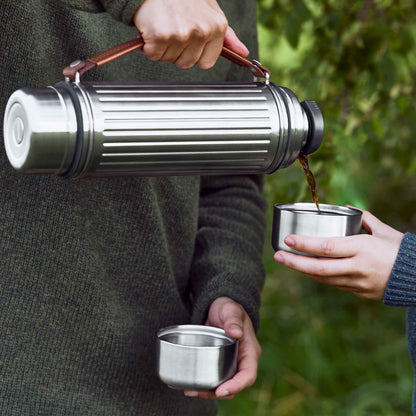 BLACK+BLUM | Isolierflasche, DUO, edelstahl, 1,4 L