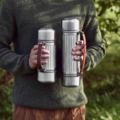BLACK+BLUM | Isolierflasche, DUO, edelstahl, 1,4 L