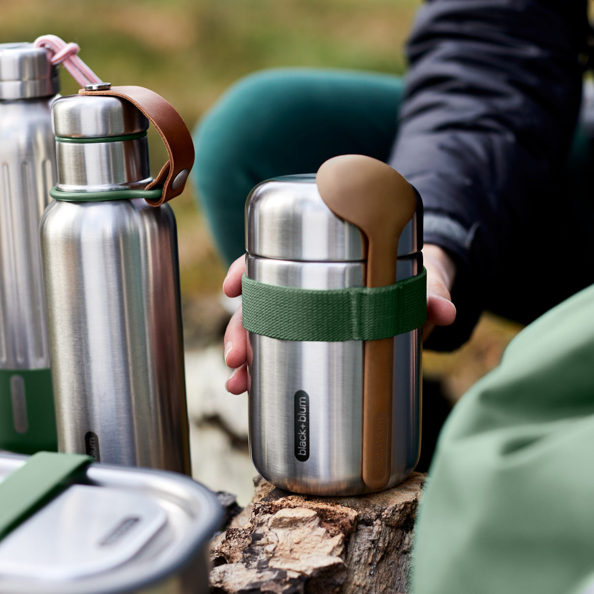 FOOD FLASK | ISOLIERTER LUNCHBECHER, 400ML - Thermos - Black-Blum DE