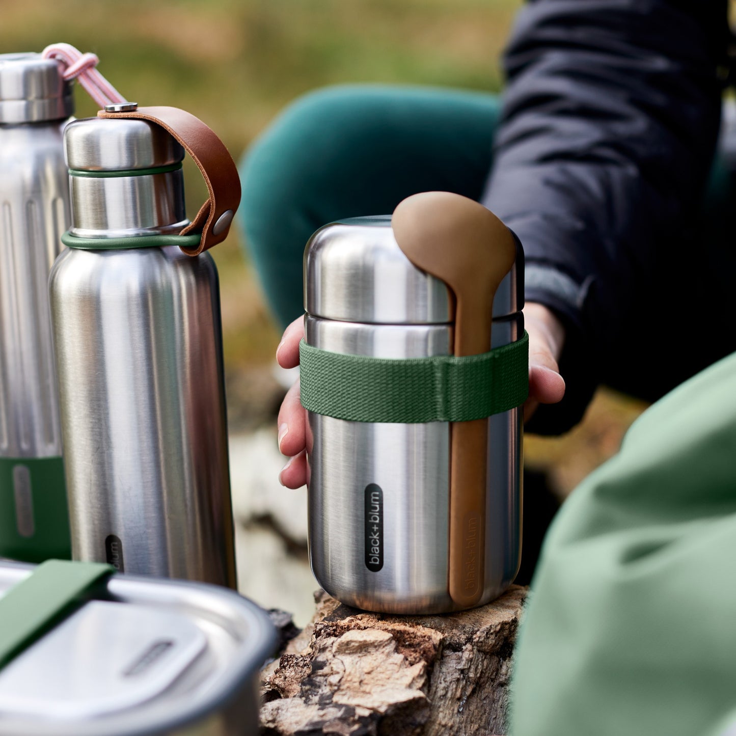 FOOD FLASK | ISOLIERTER LUNCHBECHER, 400ML - Thermos - Black-Blum DE