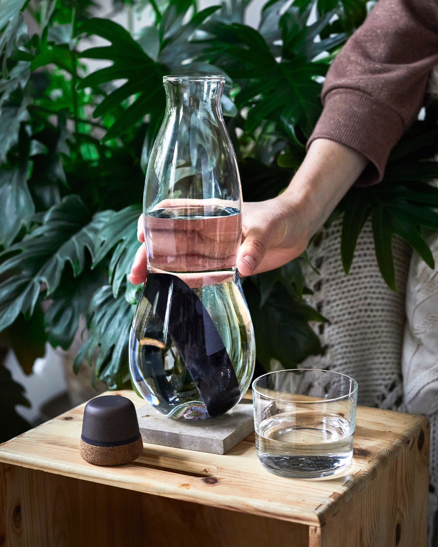 EAU CARAFE GLASKARAFFE