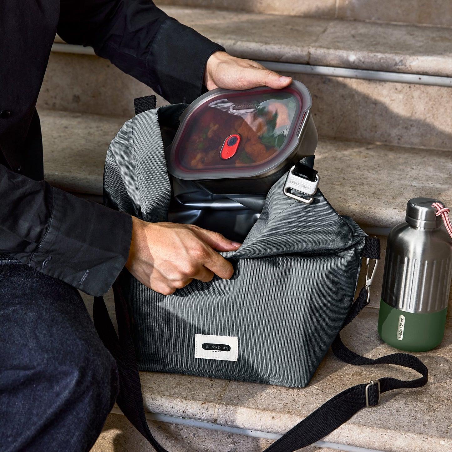 BLACK+BLUM | Lunchbag, isoliert, LUNCH, 10 L