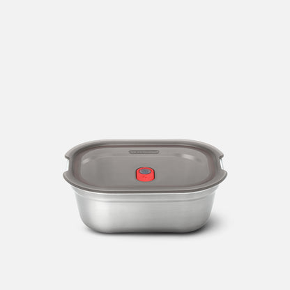 Multifunktionsbox aus Edelstahl, rechteckig, 900 ML